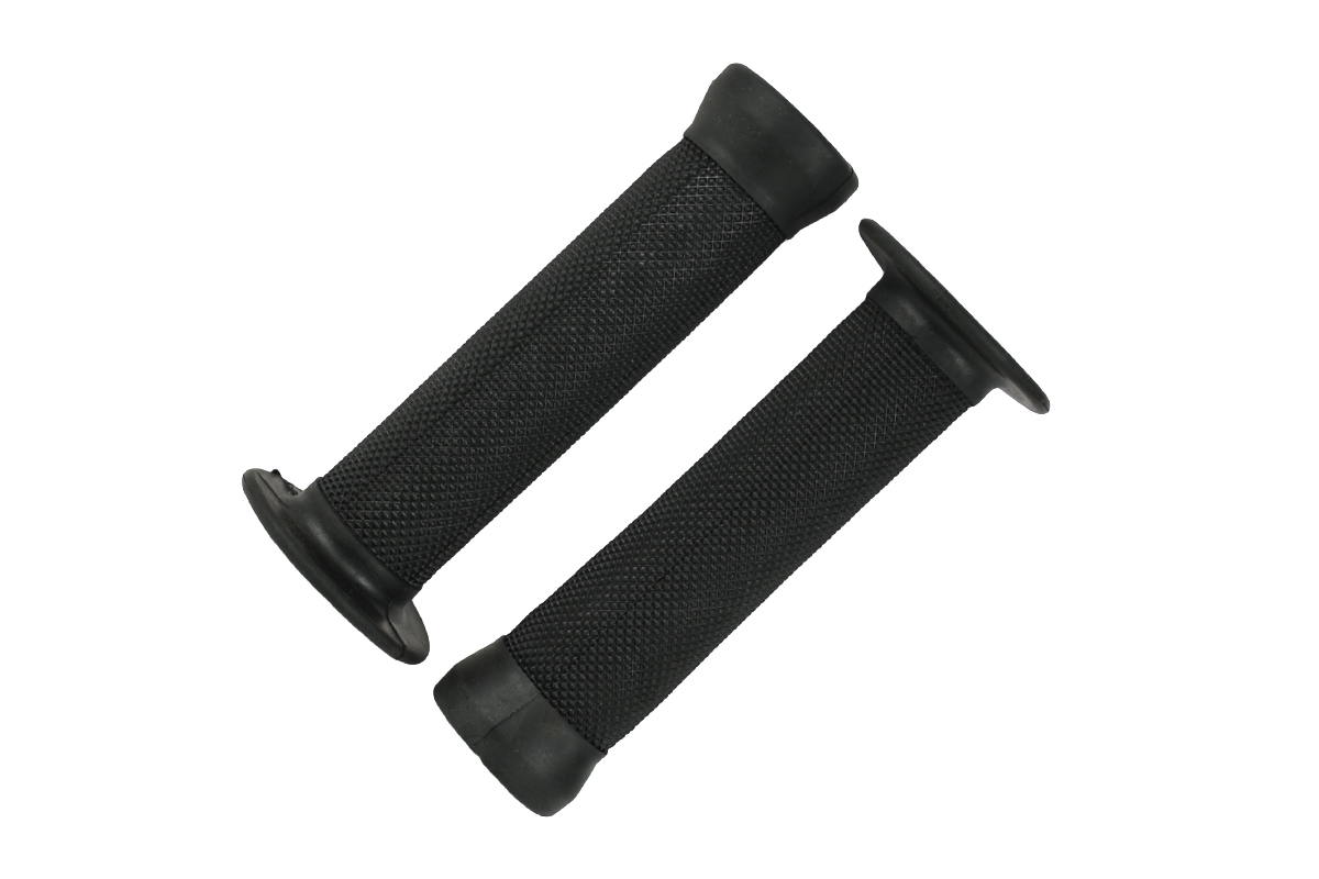 Грипсы MTB HL-G93, 125мм, с защитой, черные